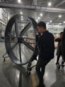 Grande ventola Mobile Brushless Mobile da 1500mm/2000mm ventola industriale ventola di raffreddamento da palestra - Product Image 3