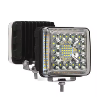 Exploradora Led Cuadrado Dual Flash Bicolor 77w Led Work Light pour camion tout-terrain
