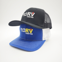 Gorra Trucker Unisex Personalizada de Dos Tonos con Bordado, Estilo Y2K Hip Hop, Transpirable, de Malla, Lona, Mezclilla y Terciopelo, para Actividades al Aire Libre
