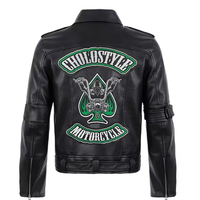 Rock MC Moto Patch Knight Club Fer Broderie Ensemble Complet de Patch Vêtements, Vestes et Gilets Décoratifs