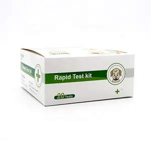 송곳니 질병 진단 CPV/CCV/Giardia 트리플 테스트 개 신속 테스트 키트 수의사의 사용