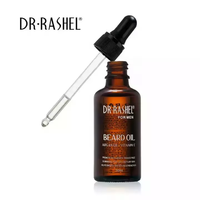 Prix de gros OEM DR.RASHEL Huile d'argan biologique et vitamine E Essence de croissance des cheveux Meilleure huile de croissance de la barbe 50ml