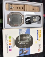 Reloj Inteligente C30 Pro 2026, Gran Venta, para Hombre y Mujer, Correa de TPU Cuadrada, Pantalla Táctil Completa, Reloj Deportivo, Llamadas Bluetooth, Reloj Inteligente Digital