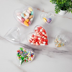 Palline di Plastica a Forma di Cuore Infrangibili con Stampa UV di Alta Qualità per Decorazioni Natalizie <span class=keywords><strong>e</strong></span> di San Valentino - Product Image 5