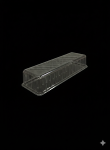 Bandejas para galletas de alta calidad, recipientes transparentes reutilizables, ideales para la despensa de la cocina, uso doméstico y exhibición, bandeja para galletas resistente - Product Image 4