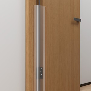 Bande de protection transparente anti-pincement en bambou <span class=keywords><strong>pour</strong></span> interstice de <span class=keywords><strong>porte</strong></span> de maternelle – Bloqueur de sécurité enfant - Product Image 4