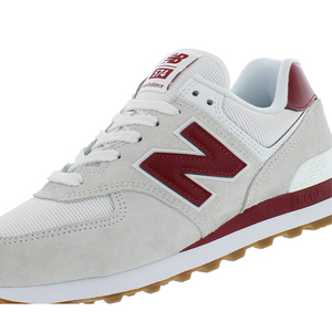 Scarpe da Uomo 574 Colore Bianco/Rosso Modello MSS-ML574TE2 100% Autentiche dalla Cina - Product Image 3