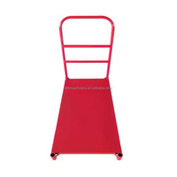 Carretilla de Plataforma Plegable de Cuatro Ruedas BTB de Alta Resistencia, Capacidad de 450 kg, Personalizable OEM, Herramienta Industrial para Mudanzas