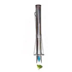 Small plants manual transplanter small transplanter stainless steel vegetable seed planter