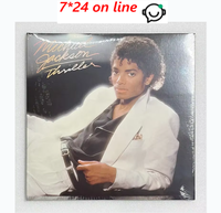 Disco de Vinilo de 12 Pulgadas de Michael, Músico, Cantante y Bailarín Estadounidense, Ganador del Premio Grammy por la Distinción de la Vida Útil, con Empaque de Tapa Dura