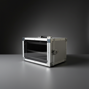 Estuche de Transporte en Miniatura con 3 Bandejas Metálicas, Marco de Aleación de Aluminio, Estuche de Transporte para Figuras, Caja de Exhibición para Miniaturas - Product Image 2