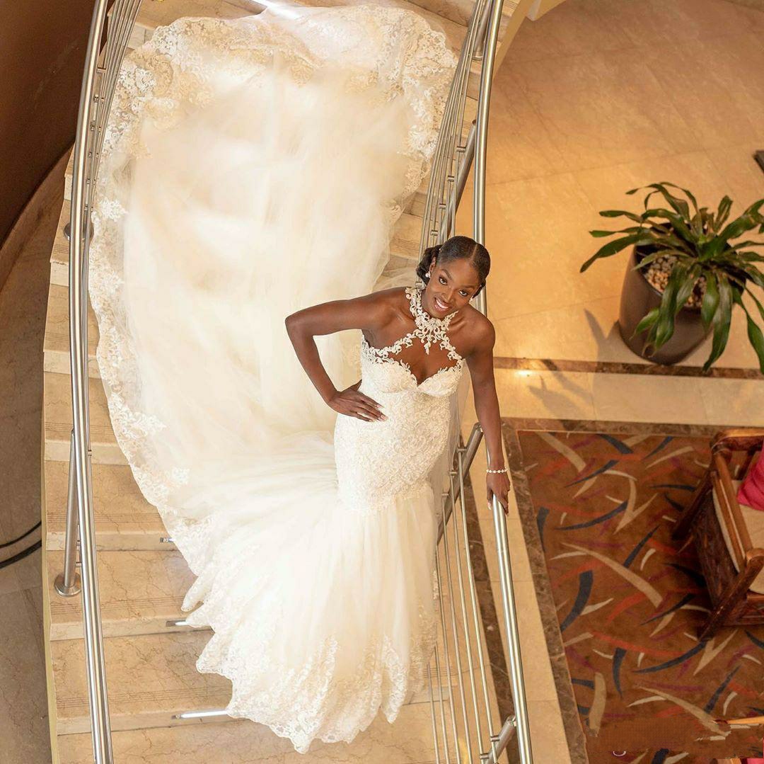 Arabic Vintage Lace Beaded Wedding Dresses - Cheap & Stylish