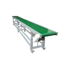 Convoyeur à bande réglable en vitesse, de qualité alimentaire, transmission industrielle automatique pour ligne d'assemblage - Product Image 2