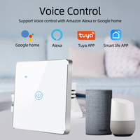 DS-1061WN2 (DS-101ASW-2) Interrupteur tactile Wi-Fi avec cadre ignifuge, contrôle par application pour usage domestique ou bar, écran OLED sous Android OS, neutre et en direct