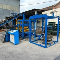 Machine automatique de fabrication de briques, machine mobile de fabrication de briques