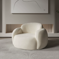 Fauteuil individuel moderne en tissu, chaise longue paresseuse pour salon, bureau à domicile, balcon, réception, salle de réunion, bar, ensemble de meubles