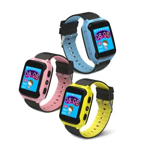 Reloj inteligente impermeable para juegos para niños, reloj de pulsera inteligente con seguimiento antipérdida, rastreador de ubicación, reloj de pulsera 2G GPS para niños