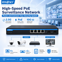 Commutateurs réseau S4006-4P 10 pouces 8 ports 2.5G PoE avec 2 ports SFP+ 10G en liaison montante Shenzhen Hinet Technology Ltd