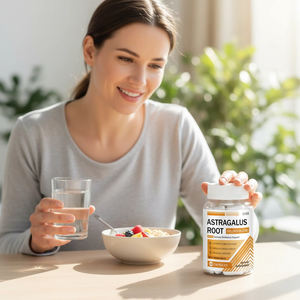 Capsules de racine d'astragale pure, herbe traditionnelle chinoise, poudre de racine biologique, végétarienne, pack de bien-être quotidien - Product Image 4