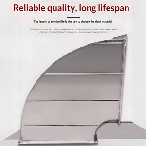 Conducto de Ventilación Galvanizado de Chapa Común, Conducto de Hierro Angular con Brida, Tubo Cuadrado Rectangular para Aire Acondicionado, Extracción de Humo de Chapa de Estaño - Product Image 3