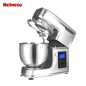 Batteur sur socle professionnel automatique avec minuterie, mélangeur domestique, fouet à œufs, batteur à pâte, mélangeur de <span class=keywords><strong>cuisine</strong></span> 5L, mélangeur à gâteau - Product Image 5