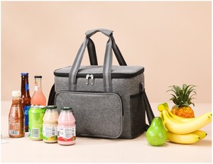 Túi ăn trưa thân thiện với môi trường một vai có thể tái sử dụng hộp cơm hộp làm mát dày cách nhiệt cầm tay cách nhiệt giữ tươi - Product Image 5