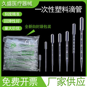 Pipettes graduées Jiusheng Medical en plastique 1ml 2ml 3ml pour usage en laboratoire - Product Image 5