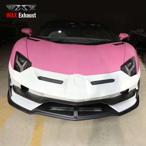 Kit de carrocería para coche, parachoques delantero y trasero, para <span class=keywords><strong>LAMBORGHINI</strong></span> LP700, actualización <span class=keywords><strong>SVJ</strong></span> Body Kit LP700 - Product Image 5