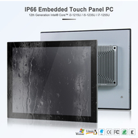 China alta calidad 19 pulgadas Panel Industrial PC 12th I3 I5 I7 Dispositivo de Control de operación inteligente táctil para equipos industriales