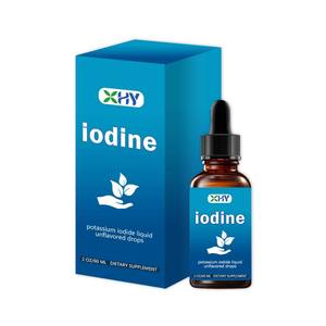 Gotas líquidas de yodo orgánico de Etiqueta Privada, suplemento de vitamina de yodo puro para tiroides y energía inmune segura para mujeres embarazadas - Product Image 2