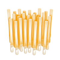 Lumica Light Daikou Arc LED Glass 25 pièces Orange pour anniversaires, concerts, événements en direct, festivals, vacances d'été
