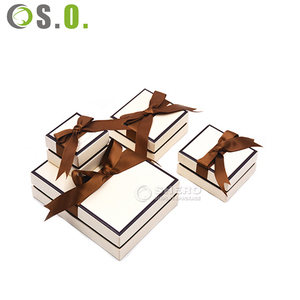 Caja de embalaje de joyería de alta calidad, pulsera, pendientes, collar, brazalete de papel, anillo, Cajas de Regalo de joyería - Product Image 3