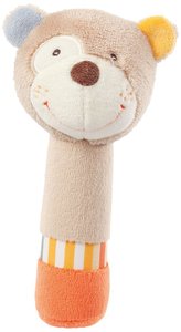 Marionnette à main pour nouveau-né, jouet doux et en peluche, <span class=keywords><strong>hochet</strong></span> apaisant en forme d'animal, <span class=keywords><strong>hochet</strong></span> à bâtonnet BB - Product Image 2
