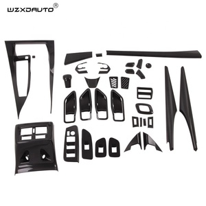 ABS Carbon Fiber Car <b>Interior</b> Kit Cover Trim <b>Accessories</b> for 2019 WZXD Auto Decoration - Product Image 1