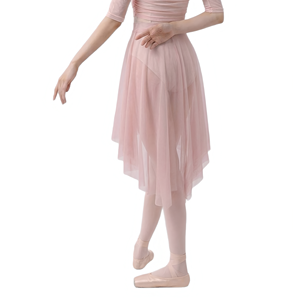 Gonna da ballo all'ingrosso ODM per allenamento, abito casual lungo da donna per insegnanti, <span class=keywords><strong>grembiule</strong></span> in chiffon annodabile per pratica e performance - Product Image 4