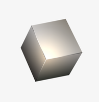 Cube d'éléments en titane haute densité de 1 pouce, 99,99 % titane métallique, pour expériences scientifiques et présentation de collection