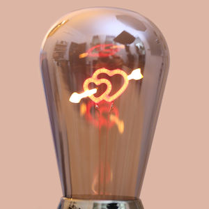 HCNT Heart shape Bulb Table <b>Lamp</b> Magnetic Levitating Floating Light Middle Size for Living Room Personalized Gifts - Product Image 5