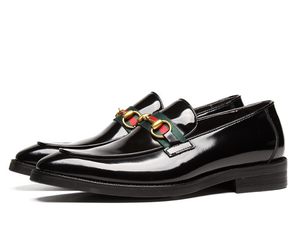 Nuove <span class=keywords><strong>Scarpe</strong></span> da <span class=keywords><strong>Uomo</strong></span> Eleganti Formali Slip-on con Altri Materiali Superiori Comode <span class=keywords><strong>Scarpe</strong></span> Singole - Product Image 6