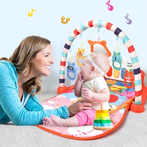 Nouveau-né et bébé éducatif Puzzle tapis coton gymnastique activité tapis de jeu <span class=keywords><strong>Piano</strong></span> clavier <span class=keywords><strong>berceuse</strong></span> musique jouets pour ramper apprentissage - Product Image 2