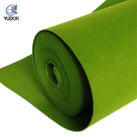 Rouleau de feutre en tissu polyester non tissé, doux, durable, couleurs assorties, pour projets d'artisanat DIY, couture, patchwork