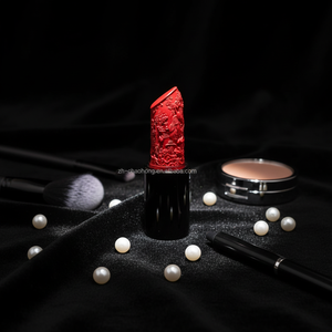 メイクアップ12.1mm化粧品ロゴ型リップスティックプラスチックゴムシリコン型ドラゴンとフェニックスのテクスチャソフトシリコンカスタマイズ可能 - Product Image 2