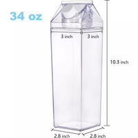 Bouteille d'eau en plastique écologique à motif de dessin animé, couleur et logo personnalisables, pour consommation directe, usage sportif, 500ML/1000ML