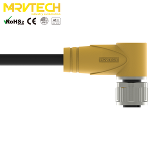 ตัวเชื่อมต่อแบบไนลอน IP67 IEC พร้อมหน้าสัมผัสทองเหลือง/ชุบทอง - Product Image 2