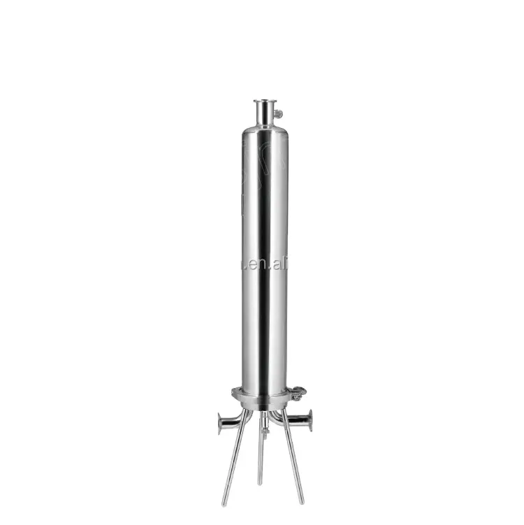 Bjh Serie Roestvrijstalen Filterbehuizing Ss316 10 Inch 20 Inch 30 Inch Code 7 Patroon Filter 226 Voor Waterproces Filtratie