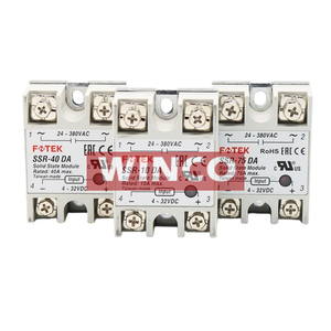 <span class=keywords><strong>SSR</strong></span>-<span class=keywords><strong>10VA</strong></span> รีเลย์แบบโซลิดสเตทรีเลย์ <span class=keywords><strong>ssr</strong></span>/ksr/tsr/tsr/hs/hs เป็นรีเลย์ควบคุม <span class=keywords><strong>SSR</strong></span> เกรดอุตสาหกรรมป้องกันการโอเวอร์โหลด - Product Image 2