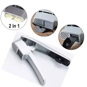 Chất lượng cao công cụ nhà bếp 2 trong 1 tỏi Presser và Slicer