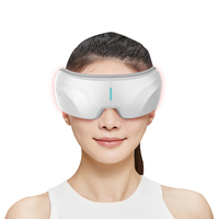 Neues billiges 4d intelligentes tragbares Relax Air Vibration Augenschutz Heat Music Elektrisches Smart Eye Massage gerät mit Wärme kompression