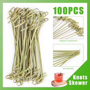 Gran oferta, pincho de bambú Natural desechable, pincho de nudo de bambú con precio barato - Product Image 2