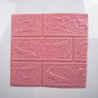 Papier peint auto-adhésif en briques pour la décoration de la maison, autocollant mural 3D en mousse PE