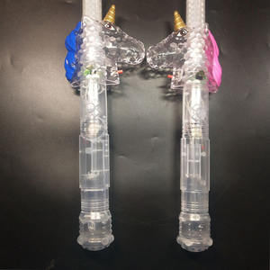 Hihg Quality 10 Lights <strong>Unicorn</strong> With Sound Glitter Stick Children'S Glow Led Holiday <strong>Supplies</strong> Electronic Glow Stick - Product Image 3